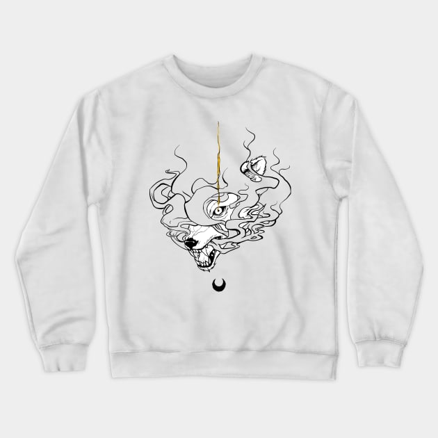 the beast within Crewneck Sweatshirt by effifi